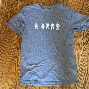 Walter Hagen Gray Golf Graphic T-Shirt